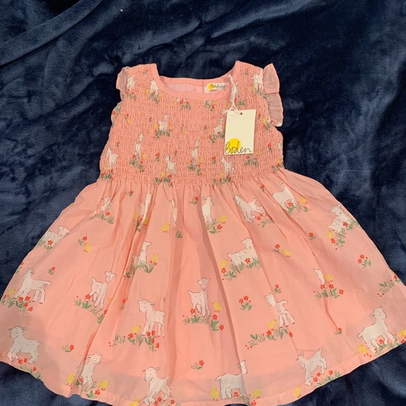 knee length dresses for ladies NWOT Mini Boden Short-sleeve Hotchpotch Dress